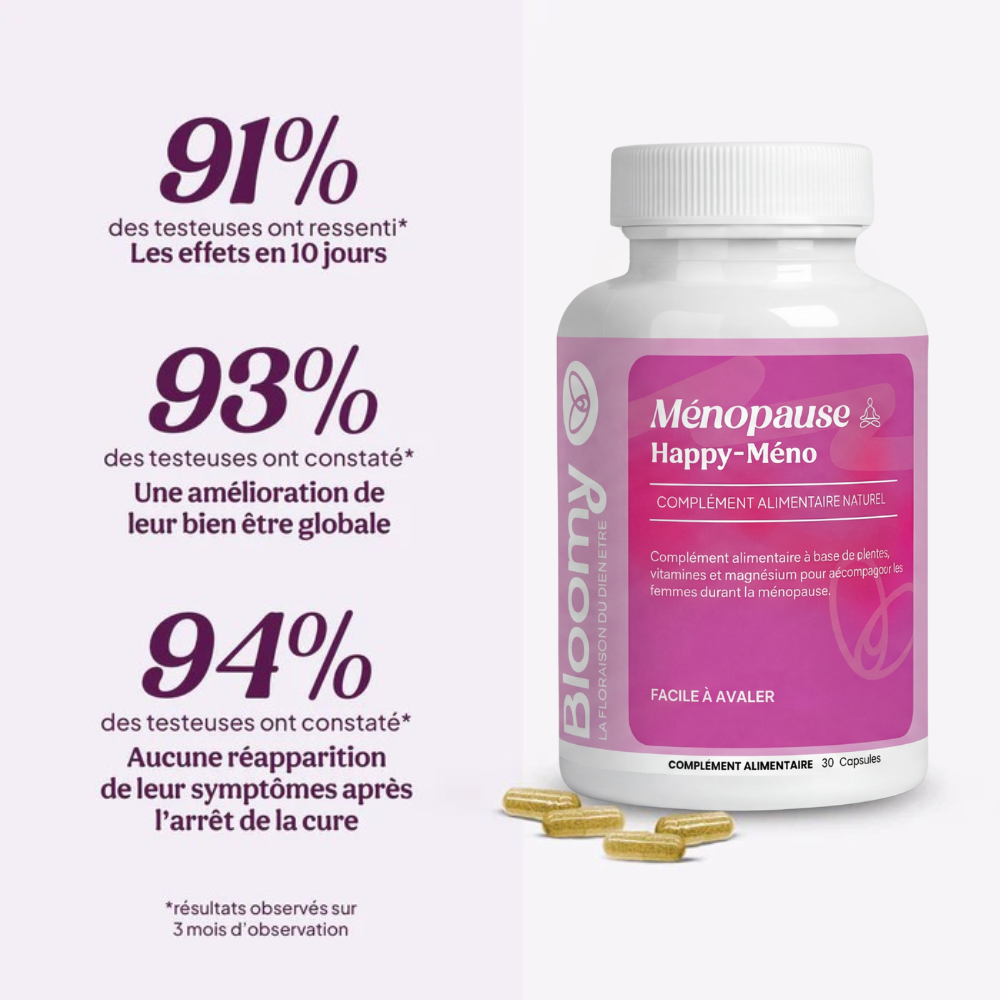 Happy-Méno : Cure ménopause & préménopause